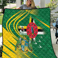 Dominica Independence Day Quilt 3 November Coat Of Arms - Wonder Print Shop