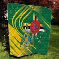 Dominica Independence Day Quilt 3 November Coat Of Arms - Wonder Print Shop