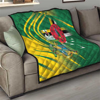 Dominica Independence Day Quilt 3 November Coat Of Arms - Wonder Print Shop