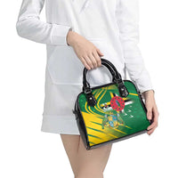 Dominica Independence Day Shoulder Handbag 3 November Coat Of Arms - Wonder Print Shop