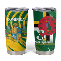 Dominica Independence Day Tumbler Cup 3 November Coat Of Arms - Wonder Print Shop