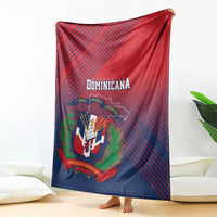 Dominican Republic 2026 Baseball Blanket Coat Of Arms Gradient Style - Wonder Print Shop