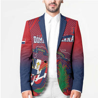 Dominican Republic 2026 Baseball Custom Blazer Coat Of Arms Gradient Style - Wonder Print Shop
