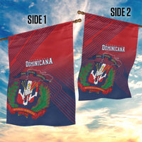 Dominican Republic 2026 Baseball Garden Flag Coat Of Arms Gradient Style - Wonder Print Shop