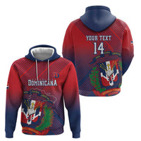 Dominican Republic 2026 Baseball Custom Hoodie Coat Of Arms Gradient Style - Wonder Print Shop