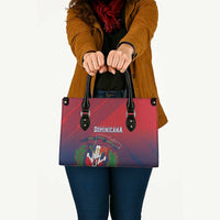 Dominican Republic 2026 Baseball Leather Bag Coat Of Arms Gradient Style - Wonder Print Shop