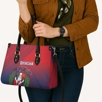 Dominican Republic 2026 Baseball Leather Bag Coat Of Arms Gradient Style - Wonder Print Shop