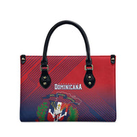 Dominican Republic 2026 Baseball Leather Bag Coat Of Arms Gradient Style - Wonder Print Shop