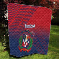 Dominican Republic 2026 Baseball Quilt Coat Of Arms Gradient Style - Wonder Print Shop