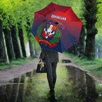 Dominican Republic 2026 Baseball Umbrella Coat Of Arms Gradient Style - Wonder Print Shop