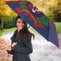 Dominican Republic 2026 Baseball Umbrella Coat Of Arms Gradient Style - Wonder Print Shop