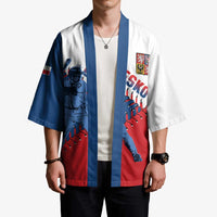 Czech Republic 2026 Baseball Custom Kimono Come On Cesko Flag Style - Wonder Print Shop