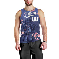 Japan 2026 Baseball Custom Men Tank Top Come On Samurai Sakura Pattern - Wonder Print Shop