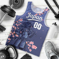 Japan 2026 Baseball Custom Men Tank Top Come On Samurai Sakura Pattern - Wonder Print Shop