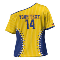 Colombia 2026 Baseball Custom Cross Shoulder Shirt Go Champions Sporty Style - Wonder Print Shop