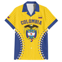 Colombia 2026 Baseball Custom Hawaiian Shirt Go Champions Sporty Style - Wonder Print Shop