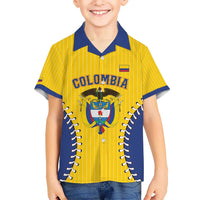 Colombia 2026 Baseball Custom Hawaiian Shirt Go Champions Sporty Style - Wonder Print Shop