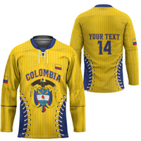 Colombia 2026 Baseball Custom Hockey Jersey Go Champions Sporty Style - Wonder Print Shop