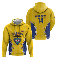 Colombia 2026 Baseball Custom Hoodie Go Champions Sporty Style - Wonder Print Shop