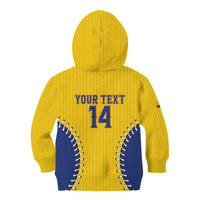 Colombia 2026 Baseball Custom Kid Hoodie Go Champions Sporty Style - Wonder Print Shop