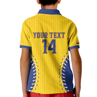 Colombia 2026 Baseball Custom Kid Polo Shirt Go Champions Sporty Style - Wonder Print Shop