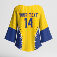 Colombia 2026 Baseball Custom Kimono Sleeve Blouse Go Champions Sporty Style - Wonder Print Shop