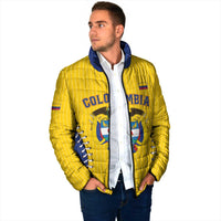 Colombia 2026 Baseball Custom Padded Jacket Go Champions Sporty Style - Wonder Print Shop