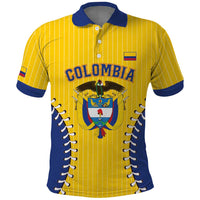 Colombia 2026 Baseball Custom Polo Shirt Go Champions Sporty Style - Wonder Print Shop