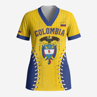 Colombia 2026 Baseball Custom Scrub Top Go Champions Sporty Style - Wonder Print Shop