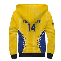 Colombia 2026 Baseball Custom Sherpa Hoodie Go Champions Sporty Style - Wonder Print Shop