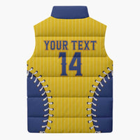 Colombia 2026 Baseball Custom Sleeveless Puffer Jacket Go Champions Sporty Style - Wonder Print Shop