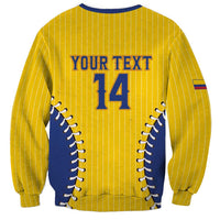 Colombia 2026 Baseball Custom Sweatshirt Go Champions Sporty Style - Wonder Print Shop