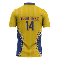 Colombia 2026 Baseball Custom Zipper Polo Shirt Go Champions Sporty Style - Wonder Print Shop