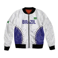 Brazil 2026 Baseball Custom Bomber Jacket Go Champions Sporty Style - Wonder Print Shop