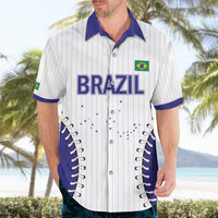 Brazil 2026 Baseball Custom Hawaiian Shirt Go Champions Sporty Style - Wonder Print Shop