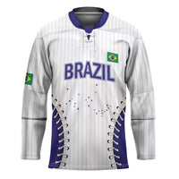 Brazil 2026 Baseball Custom Hockey Jersey Go Champions Sporty Style - Wonder Print Shop