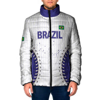 Brazil 2026 Baseball Custom Padded Jacket Go Champions Sporty Style - Wonder Print Shop