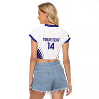 Brazil 2026 Baseball Custom Raglan Cropped T Shirt Go Champions Sporty Style - Wonder Print Shop
