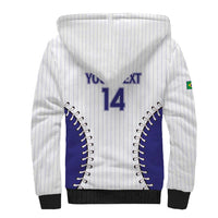 Brazil 2026 Baseball Custom Sherpa Hoodie Go Champions Sporty Style - Wonder Print Shop