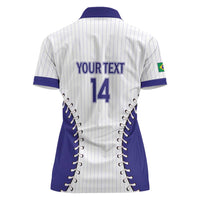Brazil 2026 Baseball Custom Women Polo Shirt Go Champions Sporty Style - Wonder Print Shop