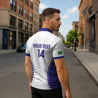 Brazil 2026 Baseball Custom Zipper Polo Shirt Go Champions Sporty Style - Wonder Print Shop