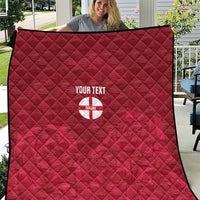 Custom England Rugby 2025 Quilt Go Champions Red Rose - Wonder Print Shop