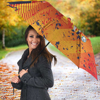 Spain 2026 Football Custom Umbrella Espana La Roja Grunge Style