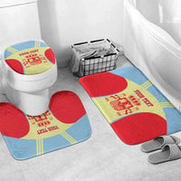 Spain 2026 Football Custom Bathroom Set Espana La Roja Sporty Style