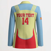 Spain 2026 Football Custom Blazer Espana La Roja Sporty Style