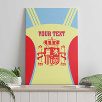 Spain 2026 Football Custom Canvas Wall Art Espana La Roja Sporty Style