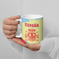 Spain 2026 Football Custom Ceramic Mug Espana La Roja Sporty Style