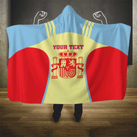 Spain 2026 Football Custom Hooded Blanket Espana La Roja Sporty Style