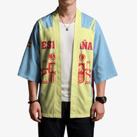Spain 2026 Football Custom Kimono Espana La Roja Sporty Style