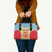 Spain 2026 Football Custom Leather Bag Espana La Roja Sporty Style